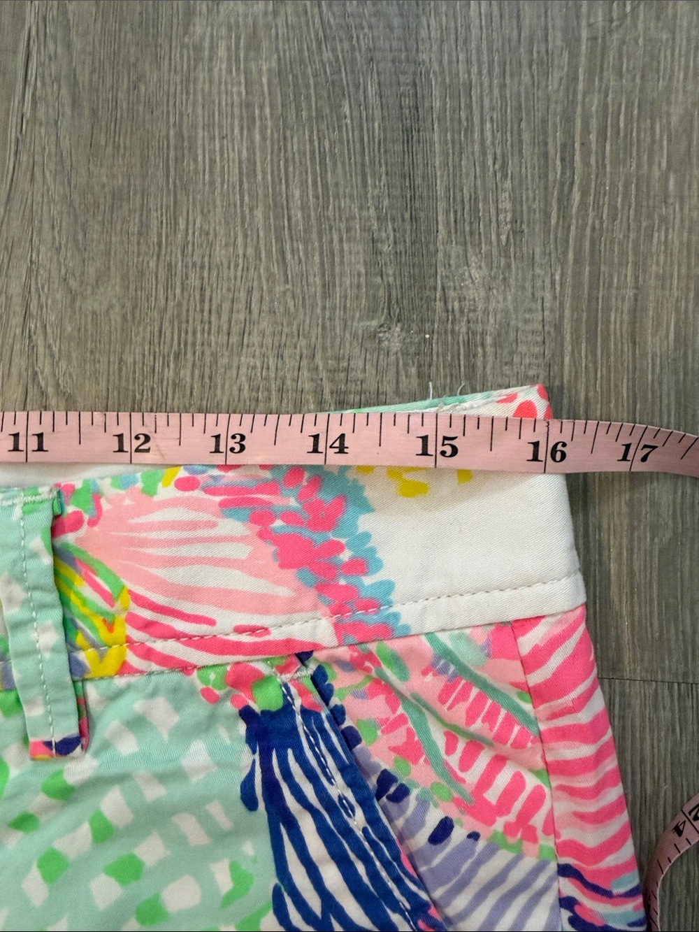 Lilly Pulitzer Sz 6 The Callahan Casual Summer Vibrant Multicolor Women’s Shorts - Picture 3 of 8